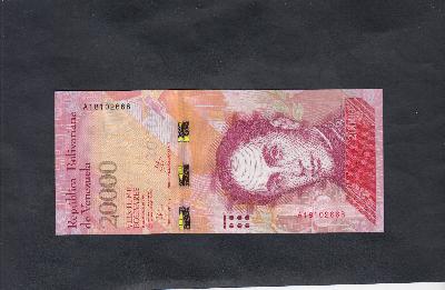 Beschrijving voorzijde: S.BOLIVAR